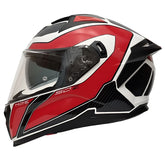 Casco Givi H50Z Blanco Rojo Negro