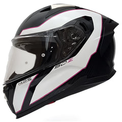 Casco Givi H50Z Negro Blanco Fucsia