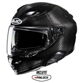 Casco Hjc F71_Carbon_Solid_Negro