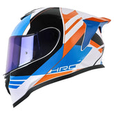 Casco Hro 506Sp Mariok Gris Claro Naranja