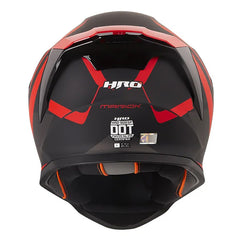Casco Hro 506Sp Mariok Negro Rojo