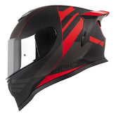 Casco Hro 506Sp Mariok Negro Rojo