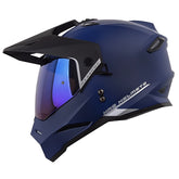 Casco Hro Mx330Dv Solid Azul Oscuro Silver