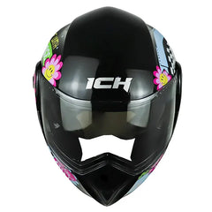 Casco Ich 3110 Kids Shameless Negro Amarillo