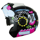 Casco Ich 3110 Kids Shameless Negro Amarillo