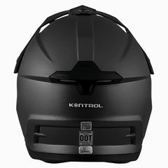 Casco Kontrol 819-6 Negro Mate