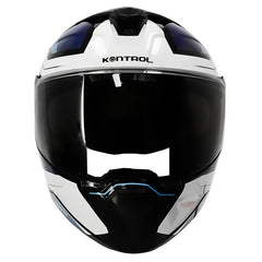 Casco Kontrol Trooper Azul Blanco