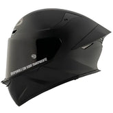 Casco Kyt Tt-Revo Plano Negro
