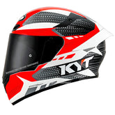 Casco Kyt Tt Revo Gear Negro Rojo