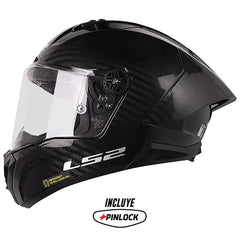 Casco LS2 FF805 Thunder Gp Aero Solid Negro