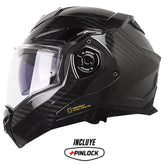 Casco Ls2 Ff901 Advant X Carbon Negro