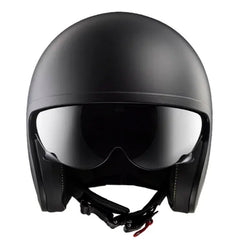 Casco Ls2 Of599 Solid Negro Visor Smoke