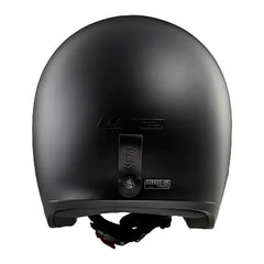 Casco Ls2 Of599 Solid Negro Visor Smoke