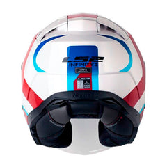 Casco Ls2 Of603 Infinity ll Special Blanco Azul