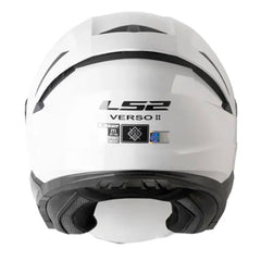 Casco Ls2 Of618 Solid Blanco