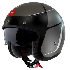Casco Mt B Le Mans 2 Sv S Luther B12 Negro