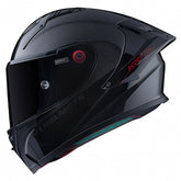 Casco Mt Plus Carb Kre+Solid Negro Mate