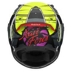 Casco Mt Plus Kre+S Xavi Fores Daytona C3 Gris Verde