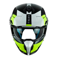 Casco Mt Streetfighter Sv S Digital B3 Gris Verde