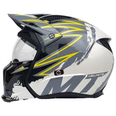 Casco Mt Sv Streetfighter S Sv Tackle B2 Gris Amarillo