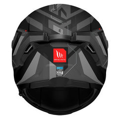 Casco Mt Thunder 4Sv Labyrinth A1 Negro Gris