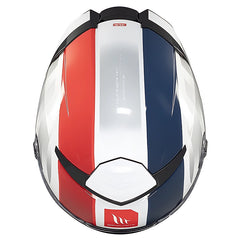 Casco Mt Thunder 4Sv Treads Blanco Azul