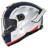 Casco Mt Thunder 4Sv Treads Blanco Azul