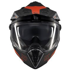 Casco Mt Track Sv Aries C4 Naranja Gris