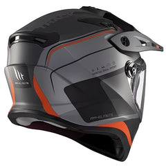 Casco Mt Track Sv Aries C4 Naranja Gris