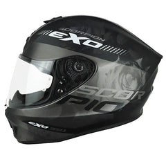 Casco Scorpion Exo-391 Ava Negro Silver