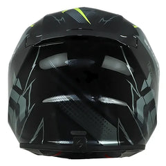 Casco Scorpion Exo-391 Cuter Negro Amarillo