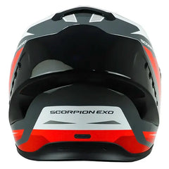 Casco Scorpion Exo-R1 Evo ll Air V Gris Blanco Rojo