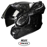 Casco Scorpion Exo-Tech Evo Onyx Carbon Negro