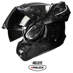 Casco Scorpion Exo-Tech Evo Onyx Carbon Negro