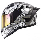 Casco Shaft 504Dv Love And Ha Negro Silver