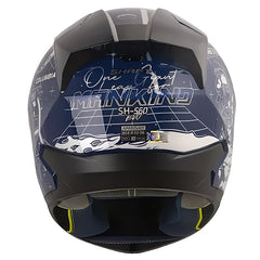 Casco Shaft 560 Evo Mankind Azul Oscuro