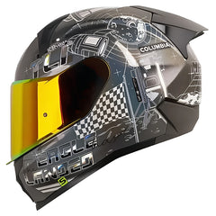 Casco Shaft 560 Evo Mankind Camaleon Gris