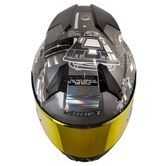Casco Shaft 560 Evo Mankind Camaleon Gris