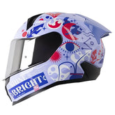 Casco Shaft 560 Unstoppable Morado Blanco