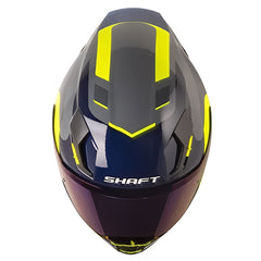 Casco Shaft 562R Suuroka Gris Oscuro Amarillo Neon