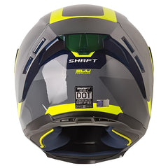 Casco Shaft 562R Suuroka Gris Oscuro Amarillo Neon