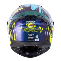 Casco Shaft 582Sp Evo Dexter Camaleon Amarillo Visor Iridium Morado