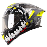 Casco Shaft Pro 609 Venom Madness Gris Negro