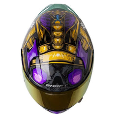 Casco Shaft Pro 612Dv Evo Faraon Negro Morado