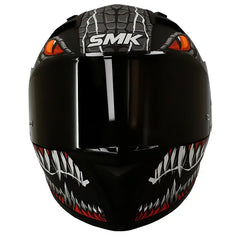 Casco Smk Stellar Ma263 Negro Rojo
