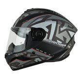 Casco Spartan Draken S Jolly Negro Gris