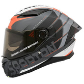 Casco Spartan Panther Flight Negro Rojo