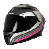 Casco Spartan Panther SV Tribt GRM Fucsia Mate