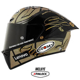 Casco Suomy S1-Xr Gp Pecco Wold Champion 2023 Gold
