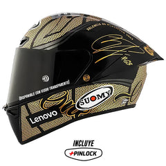 Casco Suomy S1-Xr Gp Pecco Wold Champion 2023 Gold